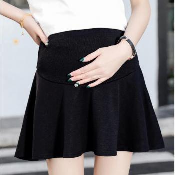 Vestido Corto de Lana Caliente con Ajuste Vientre