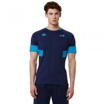 T-Shirt Supporter Alpine F1 Adobi 2024 Blu