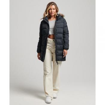 Superdry Giacca Vintage Hooded Mid Layer Nera S