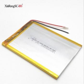 Reemplazo de Iones de Litio Polímero 3000 mAh 3,7 V – Compatible con DEXP Ursus NS370