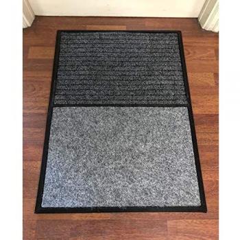 Alfombra Desinfectante para Calzado - Base de Caucho - 2 Divisiones