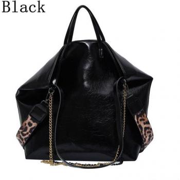 Bolso de piel sintética grande para mujer