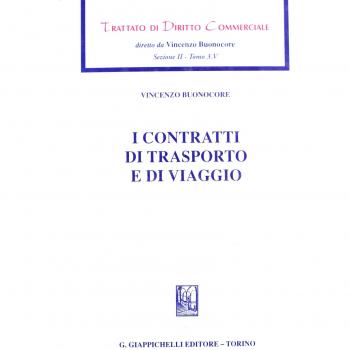 Trattato di diritto commerciale. Sez. II. I contratti di trasporto e di viaggio