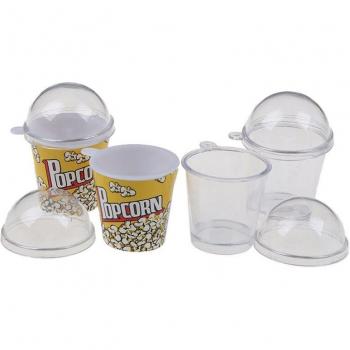 Mini tasses en plastique à assembler soi-même pour maison de poupée - 10 pièces