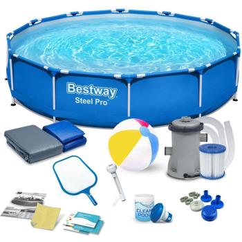 Piscine de Jardin Frame 366 cm Ensemble Complet Bestway