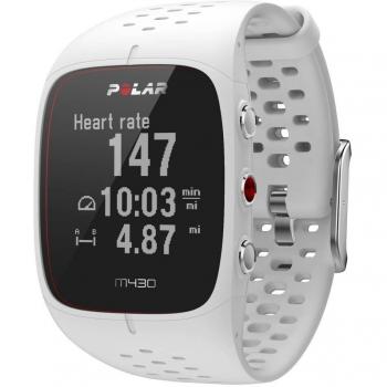 M430 Polar SmartRun Watch – Unisex White, Medium/Long