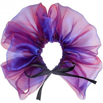 Bavoir en organza pour costume de chien