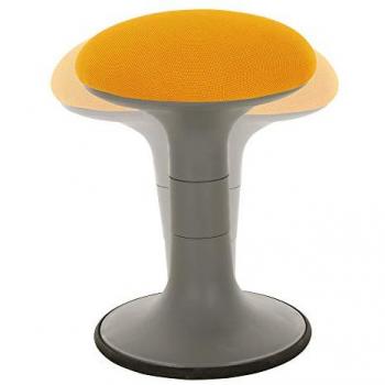 Tabouret STIER à balancement, hauteur d'assise 470 mm, rembourrage orange