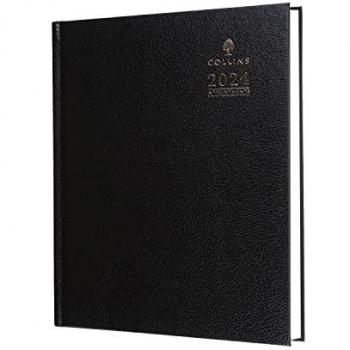 Collins 2024 Black Weekly Appointment Diary