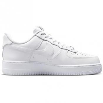 Nike Air Force Mujer Blanco 39 Cuero Textil