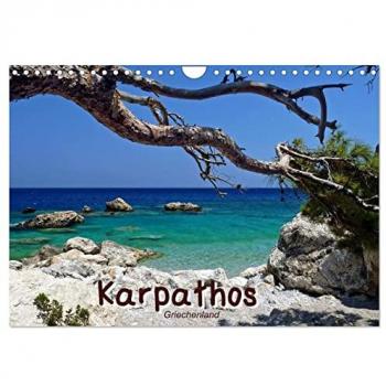 Karpathos / Griechenland (Wandkalender 2025 DIN A4 quer) CALVENDO Monatskalender