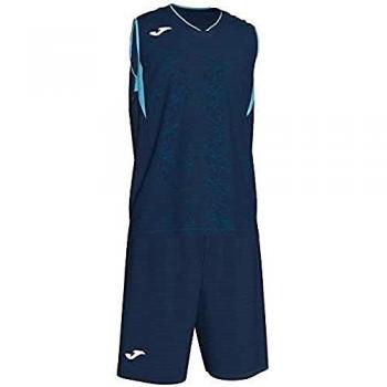 Joma Campus Herren Sportanzug 2-teilig in Marineblau/türkis (Marino OSC/Turquesa FL) Größe 4XL