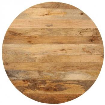 Vidaxl - Tischplatte ø 70x2,5 cm Rund Massivholz Mango 235712