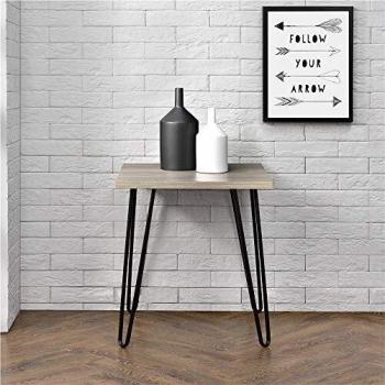 Salinas Oak Coloured Frame Accent Table by Alphason