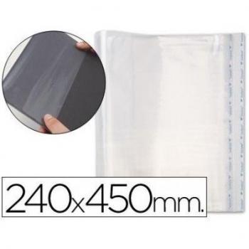 Forralibro pp ajustable adhesivo 240x450mm Sadipal 02006