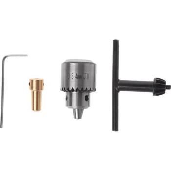 Kit de Taladros 4x con Portabrocas Ajustable 0,3-4mm