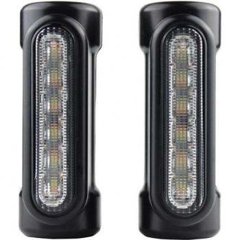 Lumières de conduite et clignotants LED pour Harley