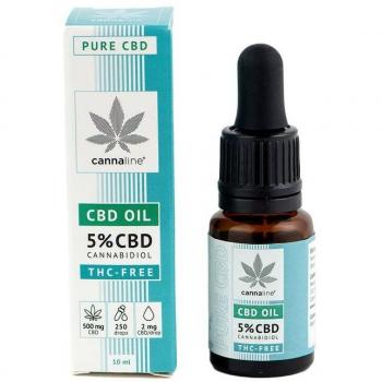 Aceite de CBD 5% CANNALINE 500 mg 10 ml