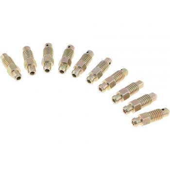10pcs Brake Bleeder Screws M8*1.25mm for Automotive Use