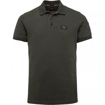 PME Legend Polo Korte Mouwen Grijs Heren