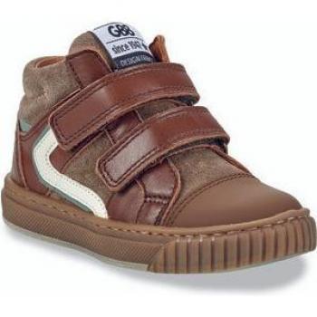 GBB URIEL Brown Boys' High-Top Sneakers