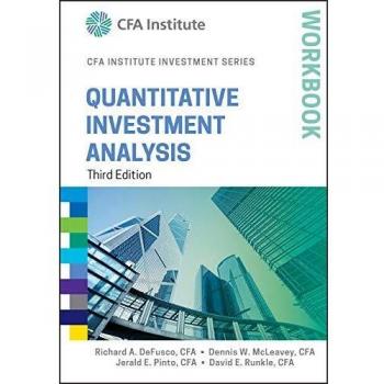 Quantitative Investment Analysis Workbook (Cfa Institute Investment Series) (Paperback)