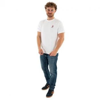 Camiseta Marina Helly Hansen Shoreline 3.0 Color Blanco