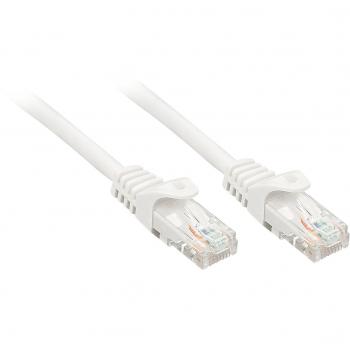 LINDY 48204 RJ45 Cavo di rete, cavo patch CAT 6 U/UTP 3.00 m Bianco 1 pz