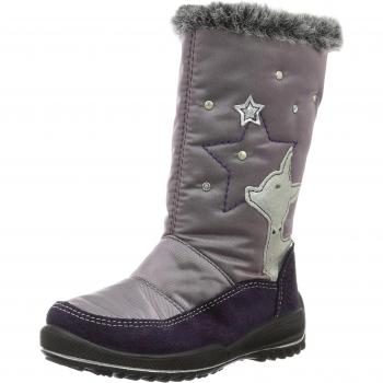 Ricosta Reni - Stivali a Metà Gamba con Imbottitura Pesante Bambina, Viola (Violett (Blackberry/Purple 382))