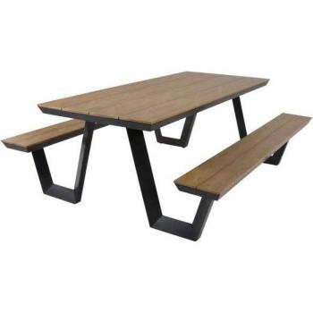 Lesli Living Picknickset Arezzo Rectangulaire 200 cm