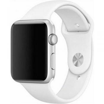 Mercury cinturino in silicone per Apple Watch 38/40/41 mm bianco