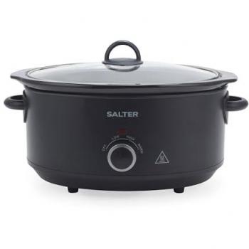 Salter Kuro Slow Cooker 6.5L - Black