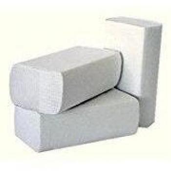 Work M-Fold Hand Towel 2-Ply. White. Laminated Pack 3000. - 2W70583