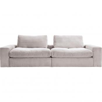 Sandy Cord‑Big‑Sofa Alina 256 × 123 cm – Trendy Wohnzimmermöbel