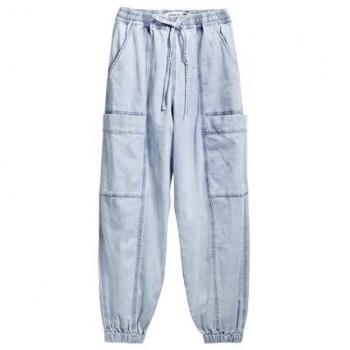 Jeans boyfriend Desigual Denim Georgia 25SWDD42 Nero