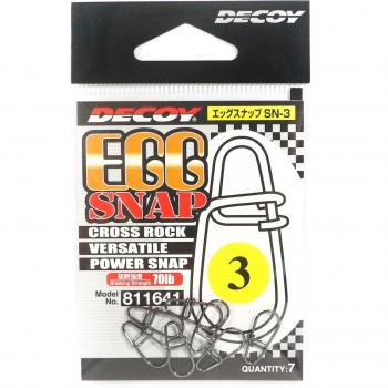 Momeală SN-3 Egg Snap Robusto Chiusura Incrociata Dimensione 3