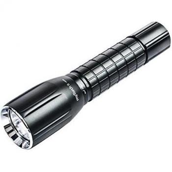 Fegemu Linterna 18650 con LED Recargable