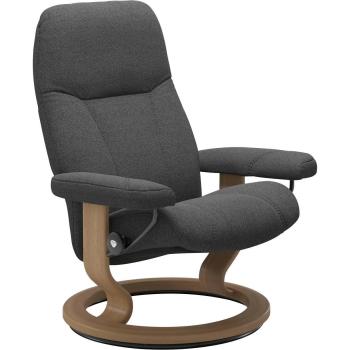 Stressless® Consul Relaxsessel, M, Classic Base in Eiche