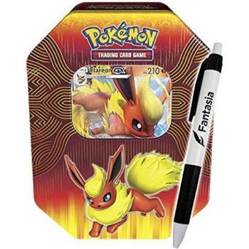 Pokèmon Scatola Tin Flareon GX - Potere degli Elementi