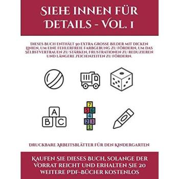 Druckbare Arbeitsblätter für den Kindergarten
