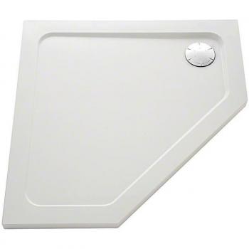 Mira FlightSafe Pentagon 900 × 900 Shower Tray with Drain