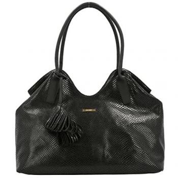 Picard Shopper „Kalahari“ – echtes Leder, Schwarz