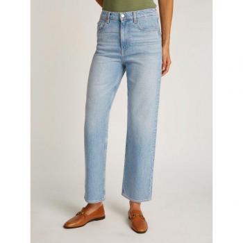 Tommy Jeans Jeans Layla Blu Straight Fit modello DW0DW19581