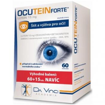 Ocutein Forte Lutein 15mg Da Vinci Academia 60+15