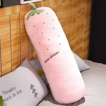 Velvet Removable Neck Cushion with Fruit Support
