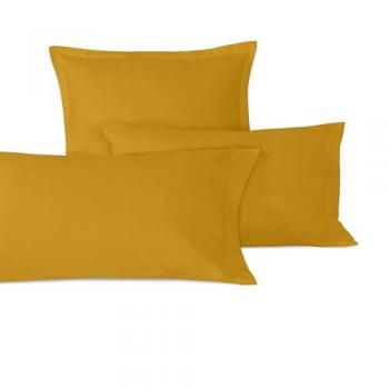 Funda de almohada Happyfriday basic Mostaza 80 x 80 cm