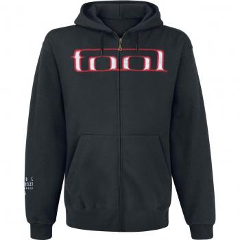 Felpa con cappuccio Tool Grid Skull nera uomo S a XXL