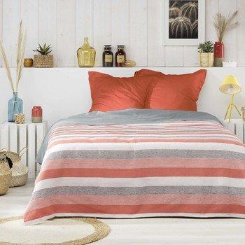 Fiby Terra Red Single Duvet Cover 180 x 220 CM Polycotton Jacquard
