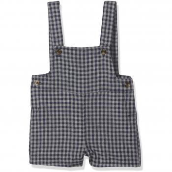 Gocco Peto Vichy, Salopette Bébé Fille, Bleu