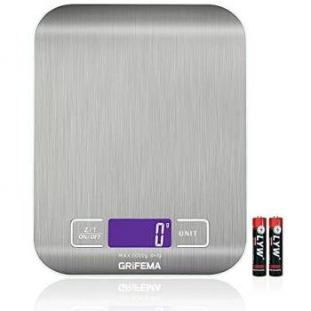 Balance de Cuisine Électronique Haute Précision 5000g-1g